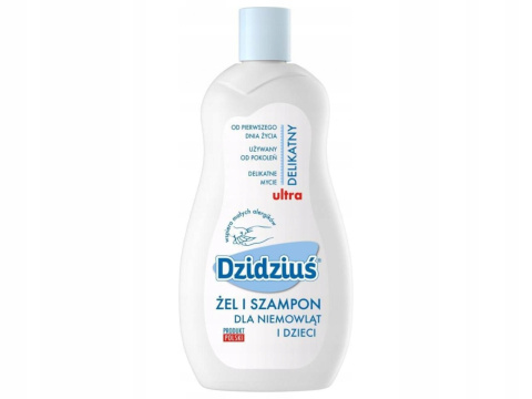 Dzidziuś Delicate gel and shampoo Baby 500ml