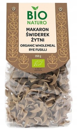 Organic Wholemeal Rye Fusilli