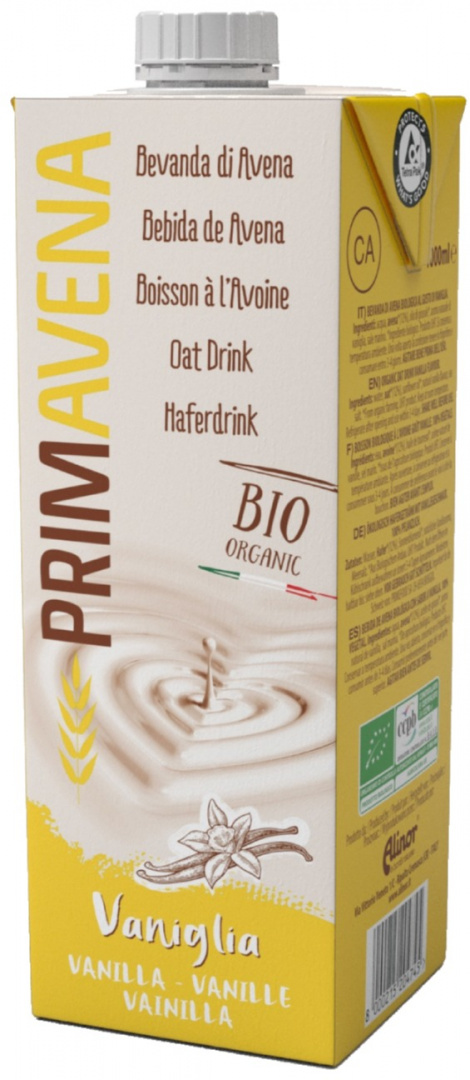Organic vanilla oat drink