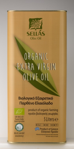 ORGANIC EXTRA VIRGIN OLIVE OIL 5L