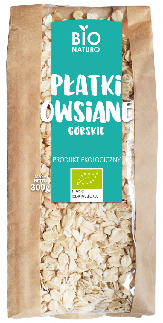 Organic "mountain" oat flakes