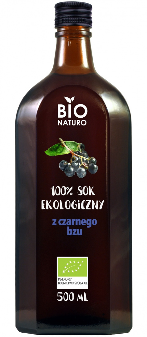 Organic Black Elderberry juice 100%