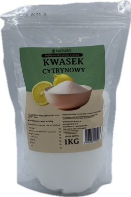 Kwasek cytrynowy 1 kg / Naturo