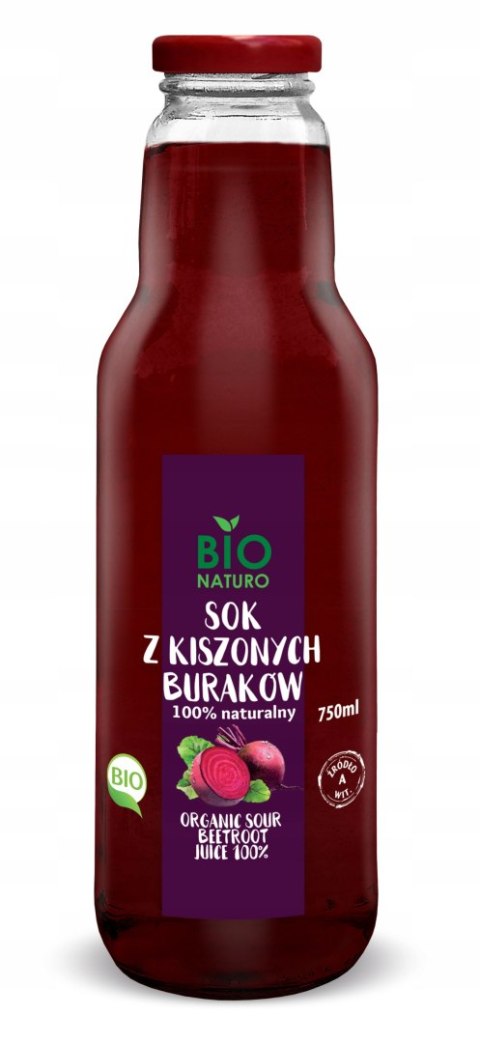 Sok z kiszonych buraków BIO 750ml BIO Naturo