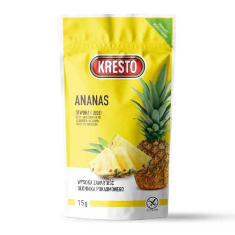 Ananas Liofilizowany 15g / Kresto