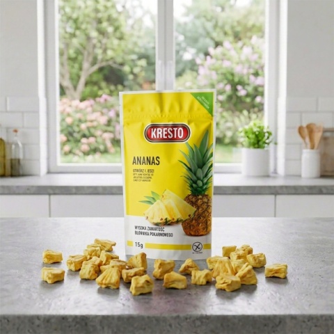 Ananas Liofilizowany 15g / Kresto