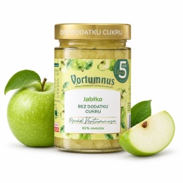 Dżem Bez Cukru JABŁKO 80% 280g / Vortumnus
