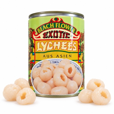 Exotic LYCHEES w lekko słodzonym syropie 567 g / BeachFlower