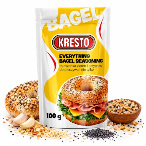 EVERYTHING BAGEL Mieszanka Ziaren i Przypraw 100g / Kresto