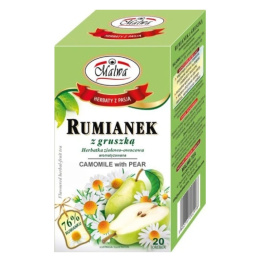 Herbatka Rumianek z Gruszką 20 Torebek / Malwa