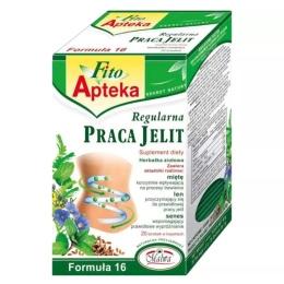 Herbatka Suplement Diety REGULARNA PRACA JELIT 20 Torebek / Malwa