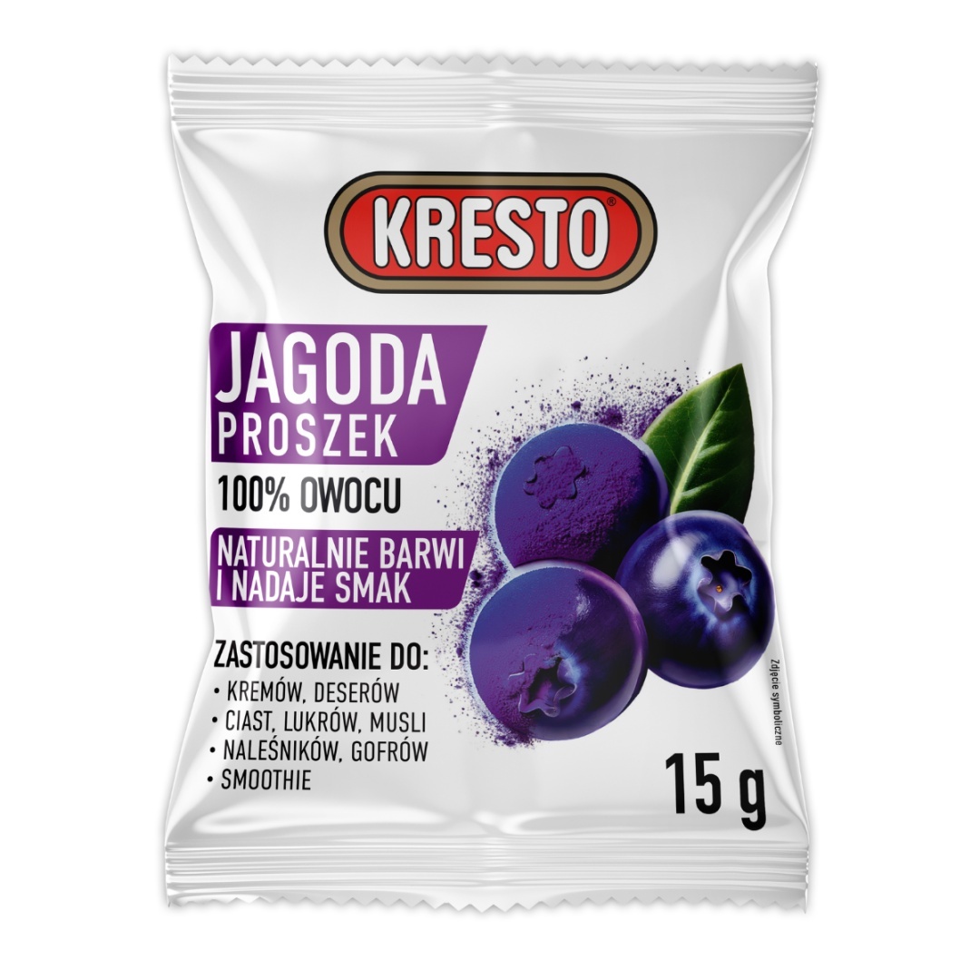 KRESTO — jagoda liofilizowana w proszku, 15 g