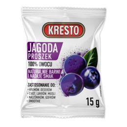 Jagoda Liofilizowana PROSZEK 15g / Kresto