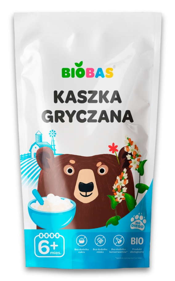 Gryczana BIOBAS 200 g — Miś Diego