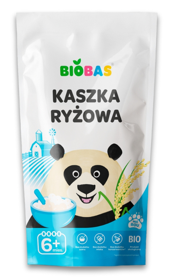 Ryżowa BIOBAS 200 g — Miś Bou