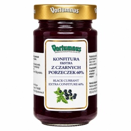 Konfitura Ekstra z CZARNYCH PORZECZEK 250g / Vortumnus