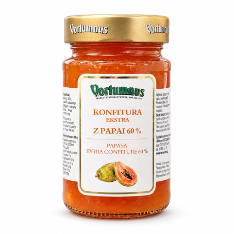 Konfitura Ekstra z PAPAI 250g / Vortumnus
