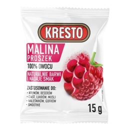 Malina Liofilizowana PROSZEK 15g / Kresto