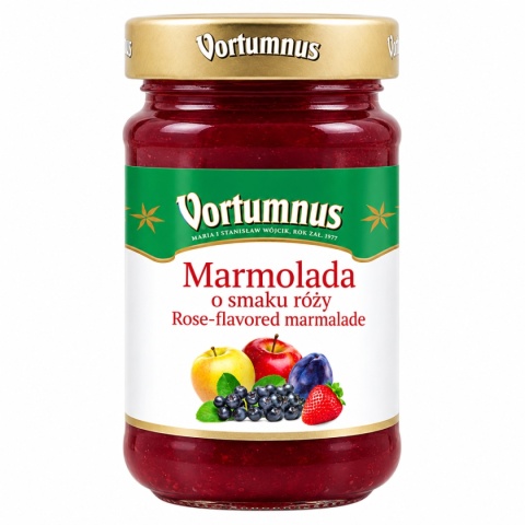 Marmolada o Smaku Róży 260g / Vortumnus