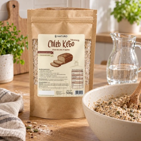 Mieszanka Chleb Keto 500g / Naturo
