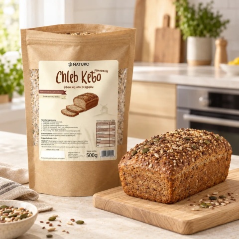 Mieszanka Chleb Keto 500g / Naturo