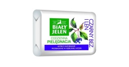 Mydło Naturalne Czarny Bez i Len 100g / Biały Jeleń