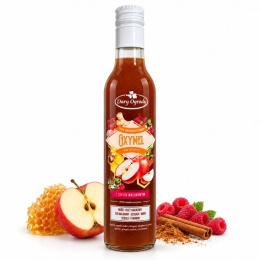 Oxymel z sokiem malinowym 250ml / Dary Ogrodu
