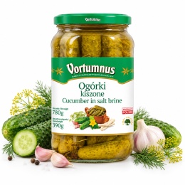 Ogórki KISZONE 780g / Vortumnus