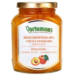 Owoce Deserowe BRZOSKWINIA 60% - Smak Lata 370g / Vortumnus