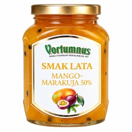 Owoce Deserowe MANGO MARAKUJA 50% - Smak Lata 370g / Vortumnus