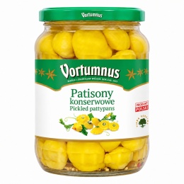 Patisony Konserwowe Żółte 660g / Vortumnus