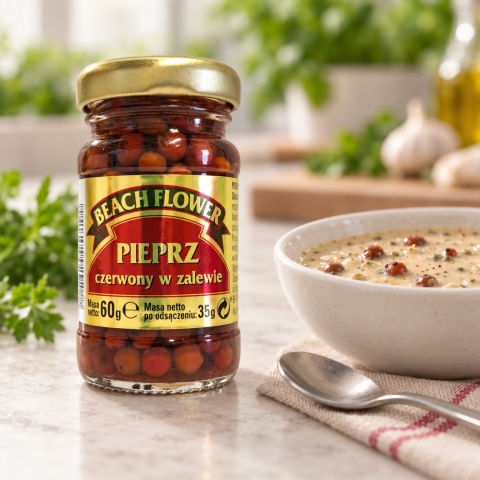 Pieprz czerwony w zalewie 60g / Beach Flower