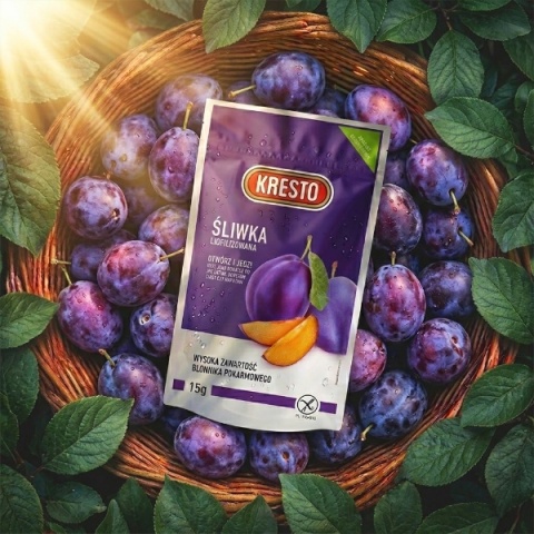 Śliwka Liofilizowana 15g / Kresto