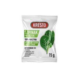 Szpinak Liofilizowany PROSZEK 15g / Kresto