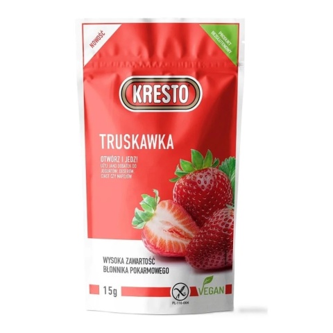 Truskawka Liofilizowana 15g / Kresto