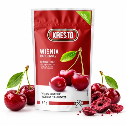 Wiśnia Liofilizowana 30g / Kresto