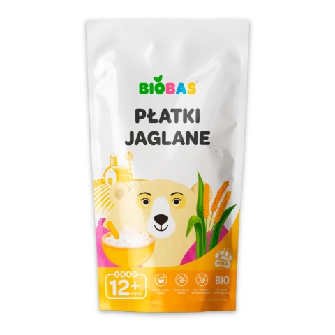 Zestaw BIO Płatków Gryczana Orkiszowa Jaglana Owsiana 4x220 BIOBAS