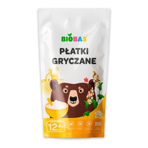 Zestaw BIO Płatków Gryczana Orkiszowa Jaglana Owsiana 4x220 BIOBAS