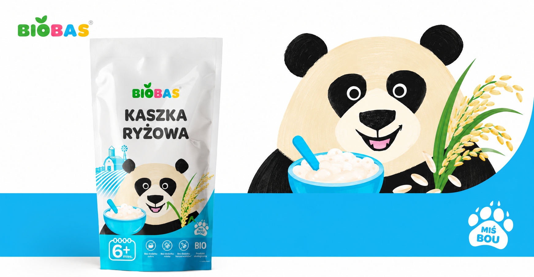 Kaszka ryżowa BIOBAS 200 g